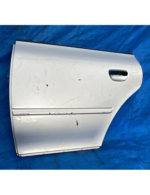 Porta Traseira Esquerda Audi A3 1998 A 2006 Traseira Esquerdo Prateado