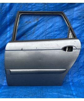 Porta Traseira Esquerda C5 Sedan 2000 Á 2005 Traseira Esquerdo Prateado