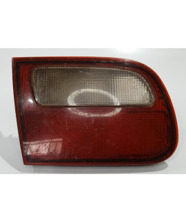 Lanterna Esquerda Tampa Honda Civic Hatch 1992 - 1995 Vermelho E Cristal