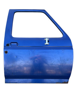 Porta Dianteira Direita Ford F-1000 1993 A 1998 Detalhe Dianteira Direita Azul