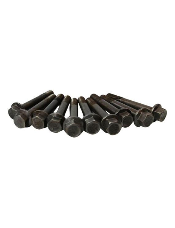 Kit Parafuso Mancal Virabrequim Chery Qq 1.1 2010 - 2014 Preto