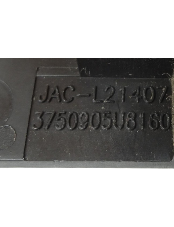 Botão Comando Farol Milha Jac J3 2011 - 2015 Preto Preto