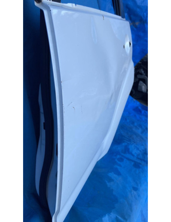 Porta Traseira Esquerda Outlander 2014 Avaria Amassada Traseira Esquerdo Branco