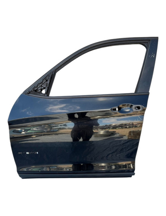 Porta Dianteira Esquerda Bmw X3 2013 2014 2015 2016 Dianteira Esquerdo Preto