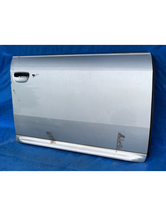 Porta Dianteira Direita Audi A6 Allroad 2000 A 2005 Blindada Dianteira Direita Prateado