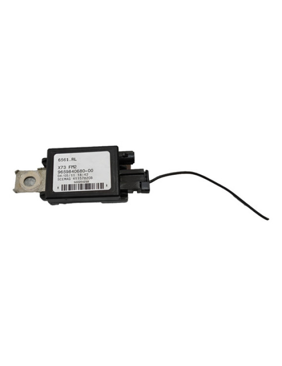Módulo Amplificador Antena C5 2008 - 2012 / 9659840680 Preto