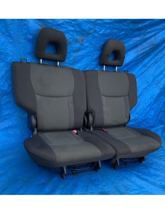 Bancos Traseiros (tecido) Rav 4 2001 A 2005 Preto