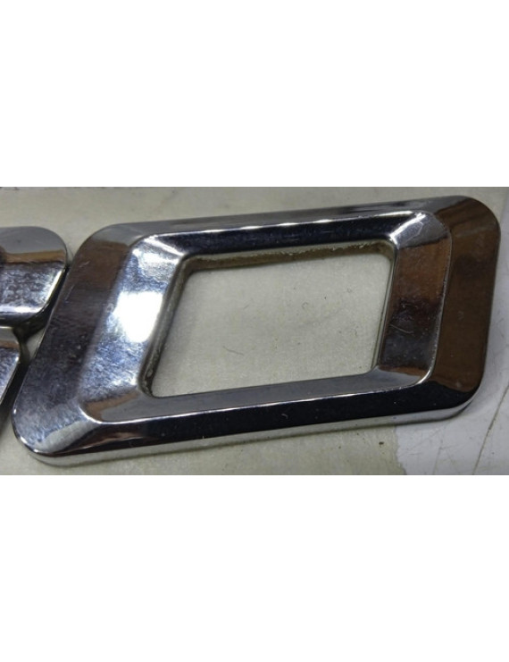 Emblema Tampa Traseira Letreiro Lifan 530 2015 - 2018 Prateado