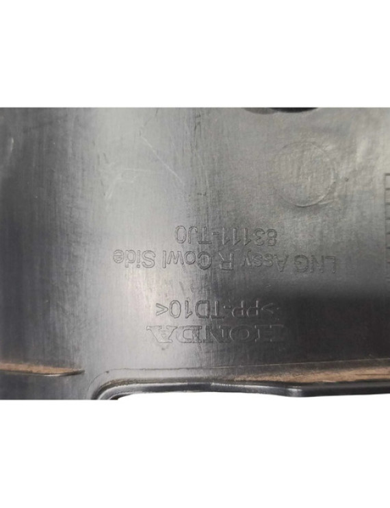 Acabamento Soleira Dianteira Direita Honda Fit 2009 - 2013 Preto