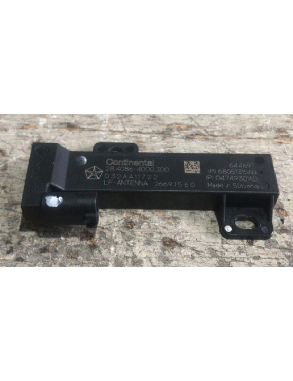 Antena Keyless Jeep Compass 2018 2019 2020 / 68051315ab Preto