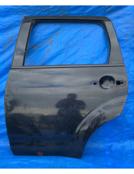 Porta Traseira Esquerda Outlander 2008 A 2013 Traseira Esquerdo Preto