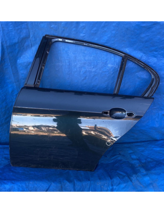 Porta Traseira Esquerda Bmw 320 2008 2009 2010 Preto