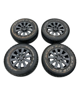 Jogo De Rodas Aro 18 Pajero Full 2007 2008 2009 Preto Jogo De Rodas Aro 18 Pajero Full 2007 2008 2009 Preto