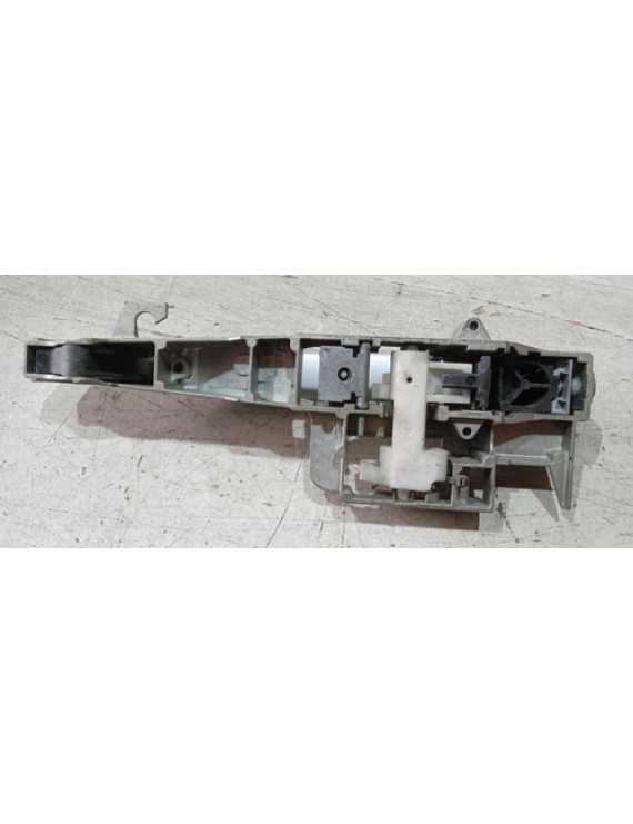 Maçaneta Externa Dianteira Esquerda Peugeot 407 2006 Prateado