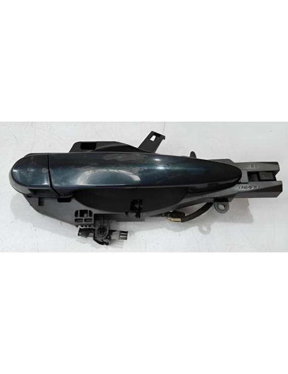 Maçaneta Externa Dianteira Direita Bmw 320i 2006 - 2012 Preto Dianteira