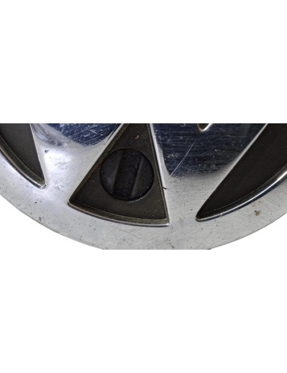 Emblema Fechadura Tampa Traseira Polo Sedan 2003 - 2008 Preto