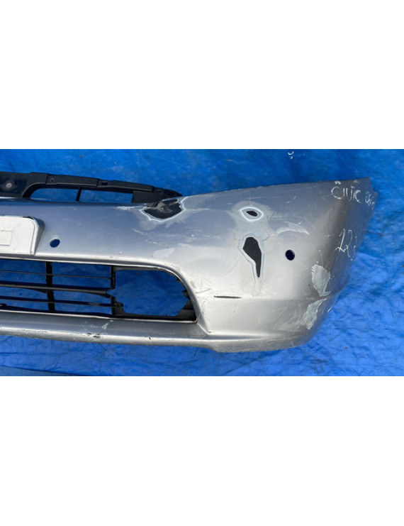 Parachoque Dianteiro New Civic 2007 - 2011 / Detalhe Prateado