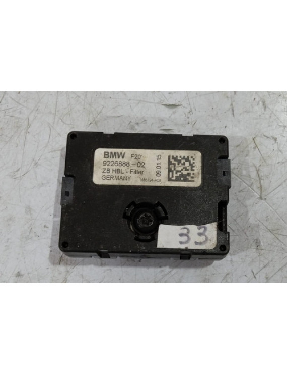 Módulo Amplificador Antena Bmw 118i 2013 / 9226888-02    Preto