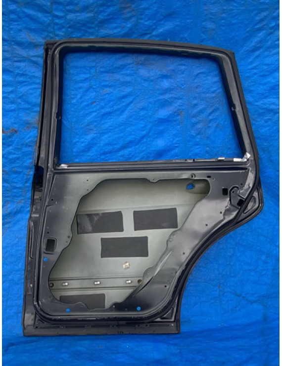 Porta Tras Dir Mercedes R 500 W251 2005 2006 2007 Avaria Traseira Direito Preto