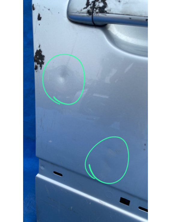 Porta Dianteira Direita Peugeot 307 2007 A 2013 Dianteira Direita Prateado