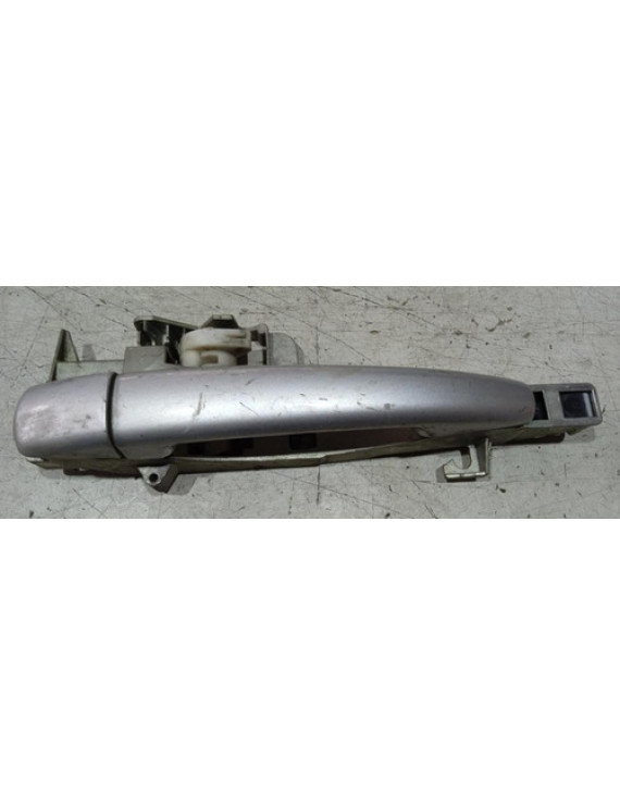 Maçaneta Externa Traseira Direita Peugeot 407 2006 Prateado