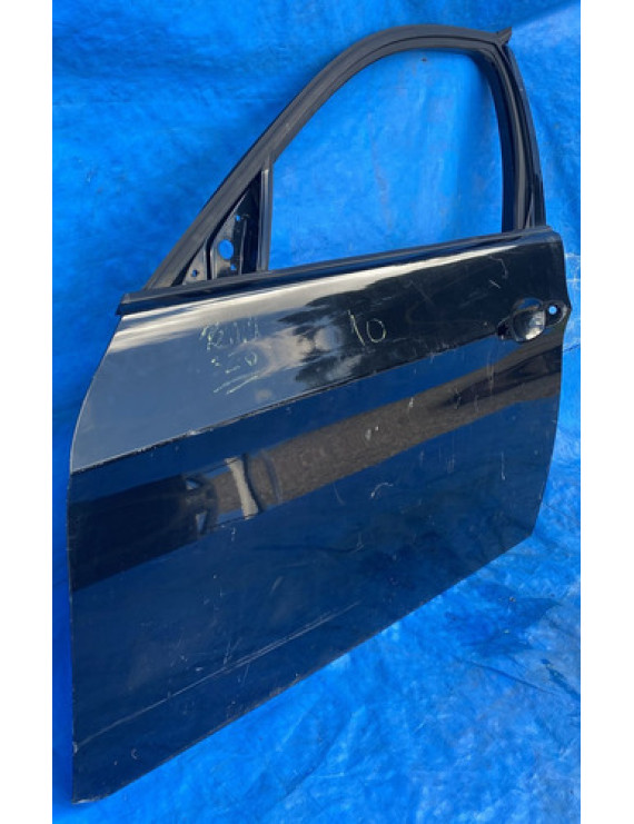 Porta Dianteira Esquerda Bmw 320 2005 A 2012 / Detalhe Dianteira Esquerdo Preto