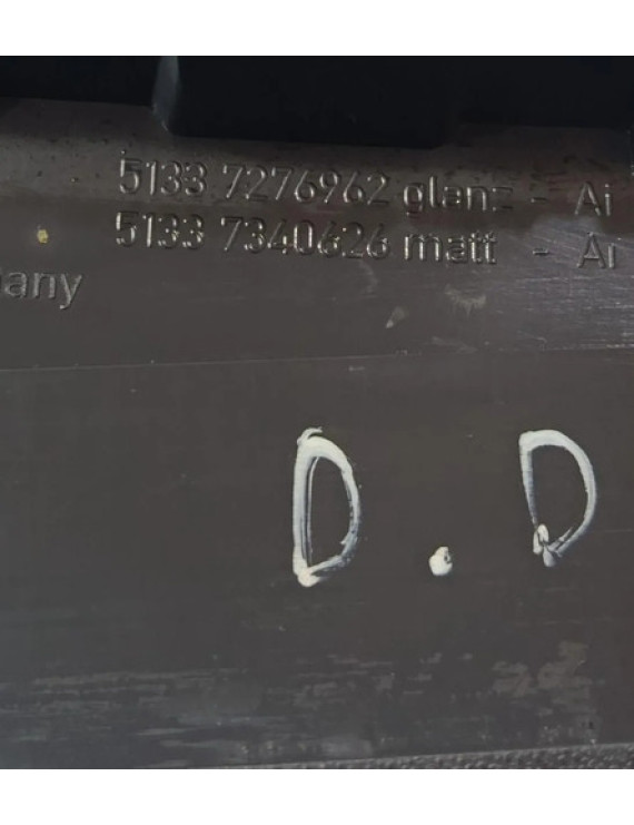 Acabamento Porta Dianteira Direita Bmw 135i 2015 Preto
