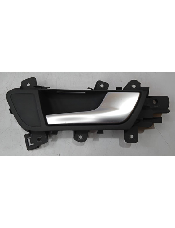 Maçaneta Interna Direita Audi A4 2008 2009 2010 2011 2012 Preto Dianteira/traseira
