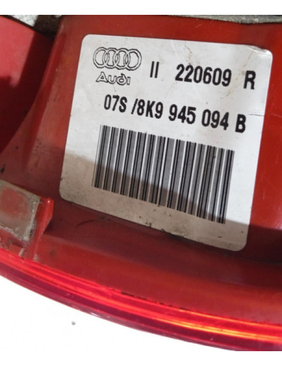 Lanterna Traseira Direita Audi A4 S4 2008 Direito Vermelho