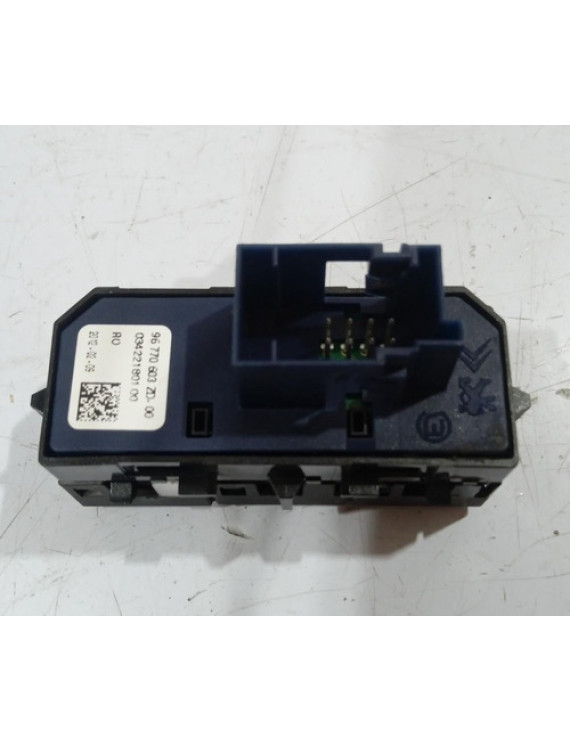 Botão Altura Dos Faróis Peugeot 508 2012 2013 2014 Preto