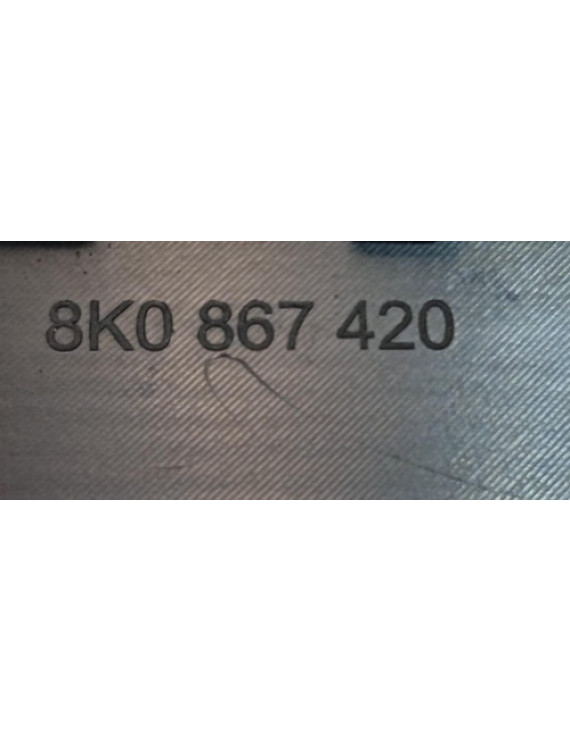 Friso Forro Porta Traseiro Direito Audi A4 2010 2011 2012 Marrom-claro