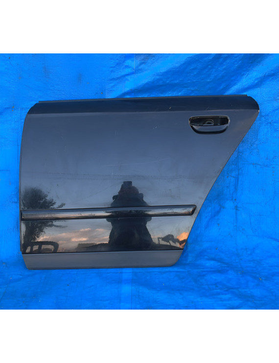 Porta Traseira Esquerda Audi A4 2002 2003 2004 2005 2006 Traseira Esquerdo Preto