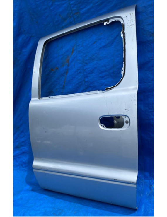 Porta Traseira Esquerda Dodge Dakota 1997 A 2001 Traseira Esquerdo Prateado