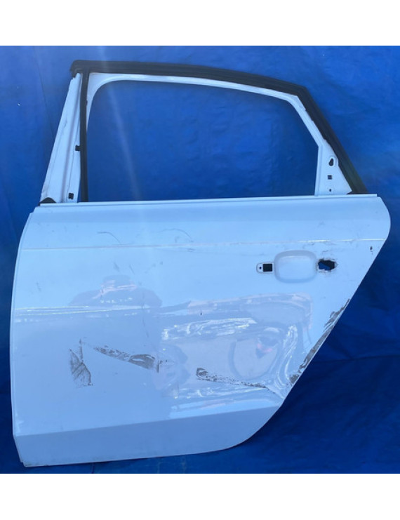 Porta Traseira Esquerda Audi A4 2009 2010 2011 2012 Traseira Esquerdo Branco