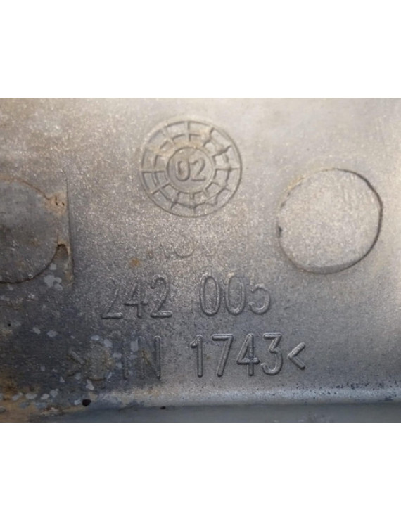 Friso Moldura Tampa Traseira Audi A3 1998 - 2000 Prateado