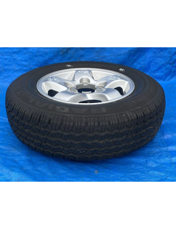 Estepe Aro 15 Kia Sportage 1997 A 2005 Preto