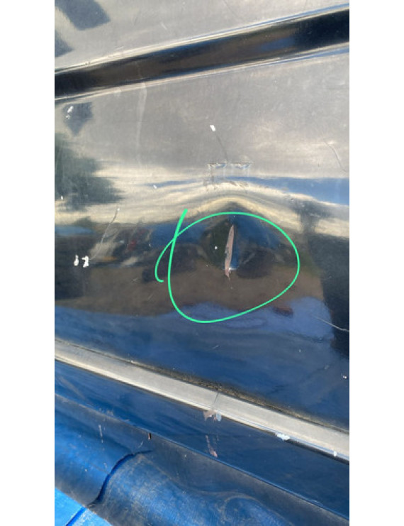 Porta Traseira Esquerda Pajero Sport 1997 Á 2007 / Detalhe Traseira Esquerdo Preto