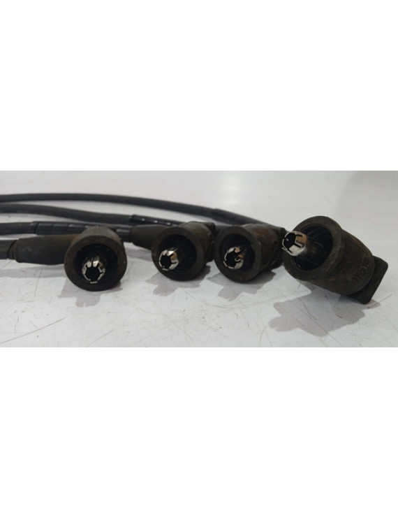 Kit Cabo Velas Bobina I30 Tucson 2.0 16v 2006 - 2015 Preto