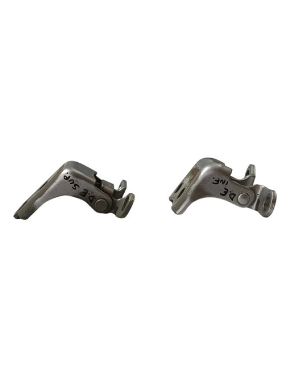 Par Dobradiça Porta Dianteira Esquerda Honda Fit 2009 - 2014