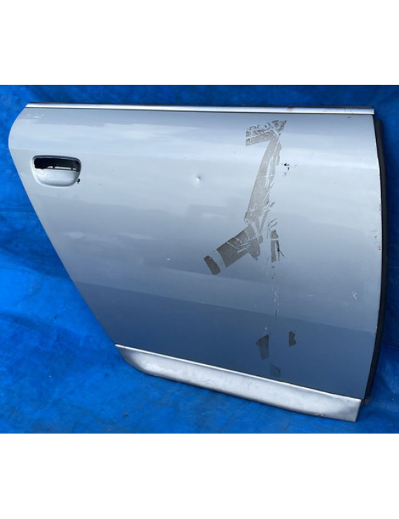Porta Traseira Direita Audi A6 Allroad 2000 - 2005 Blindada Traseira Direito Prateado