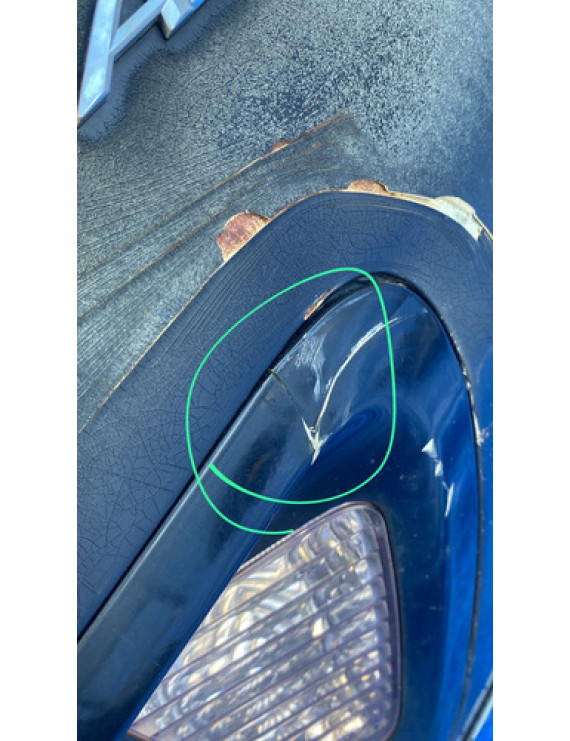 Tampa Traseira Honda Accord 2003 A 2007 / Detalhe Preto