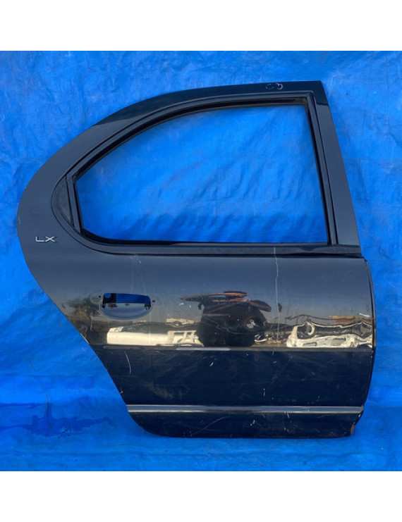 Porta Traseira Direita Chrysler Stratus 1996 A 2000 /detalhe Traseira Direita Preto