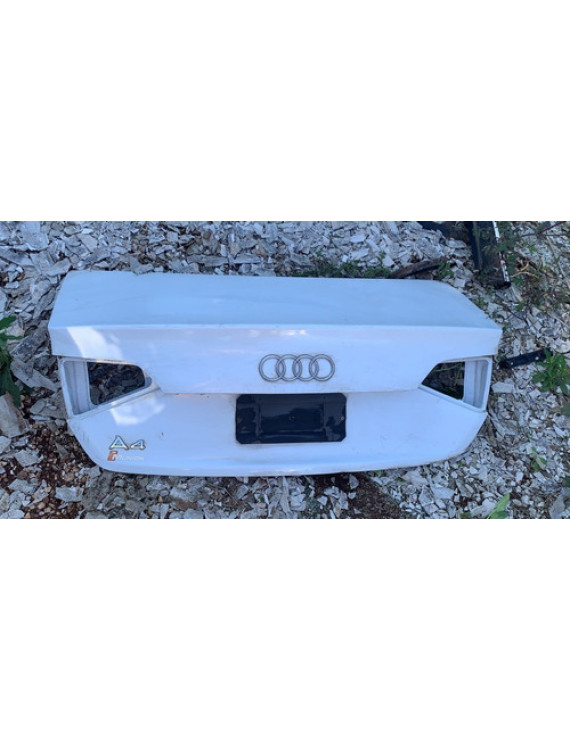 Tampa Traseira Audi A4 Sedan 2014 Branco