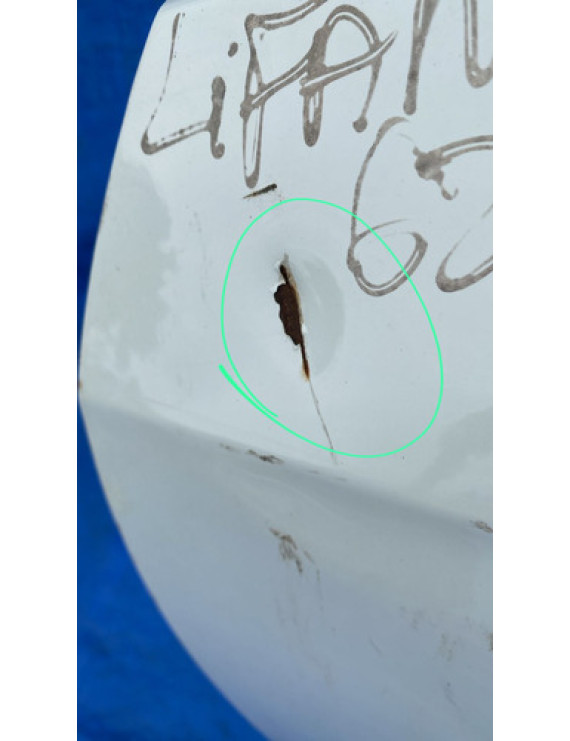 Porta Dianteira Esquerda Lifan 620 2011 A 2016 / Detalhe Dianteira Esquerdo Branco