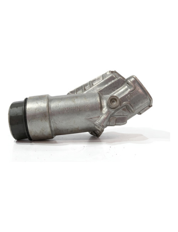 Suporte Filtro De Óleo Mercedes C280 3.2 1997 1998 Prateado