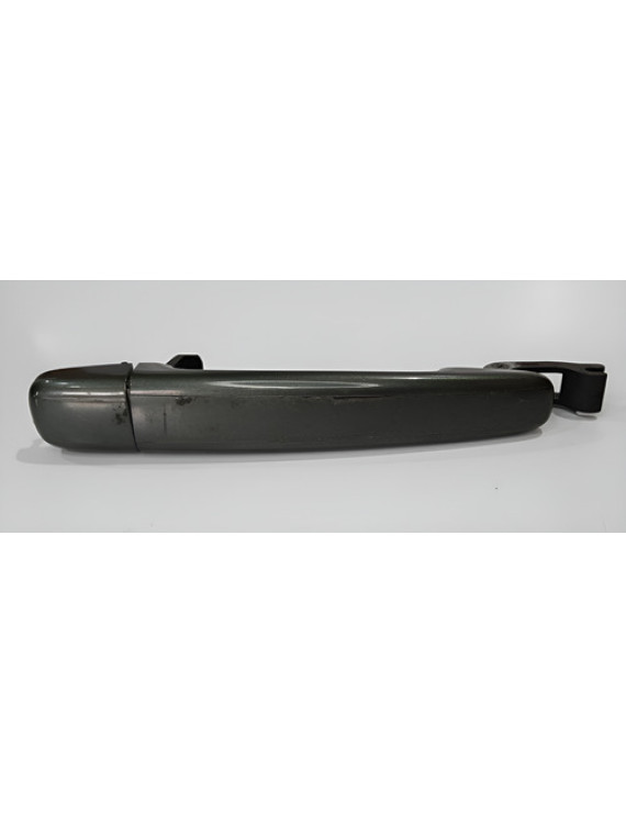 Maçaneta Externa Traseira Esquerda Peugeot 307 2003 - 2011 Preto Traseira