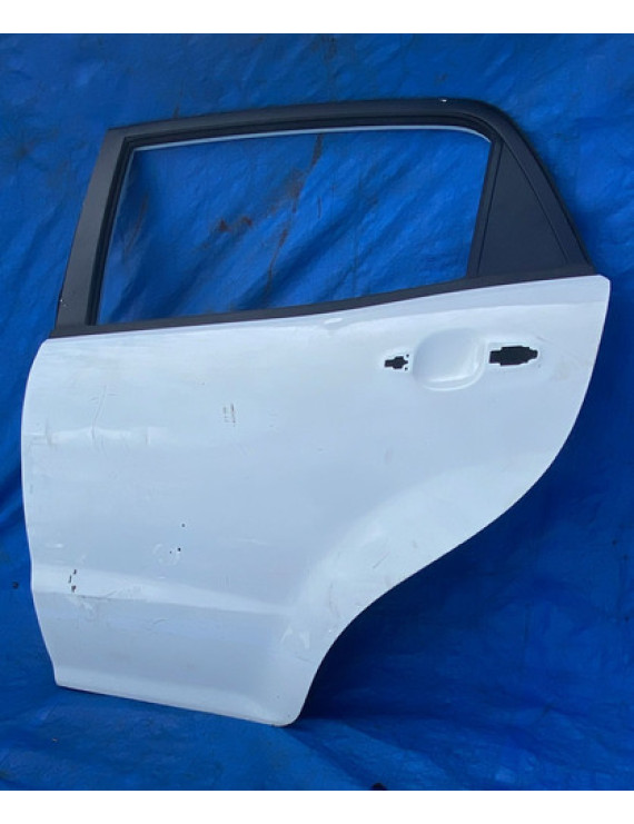 Porta Traseira Esquerda Ssangyong Korando 2011 A 2014 Traseira Esquerdo Branco