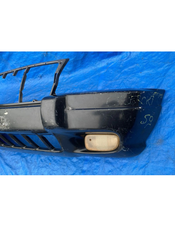 Parachoque Dianteiro Grand Cherokee 1999 A 2003 Preto