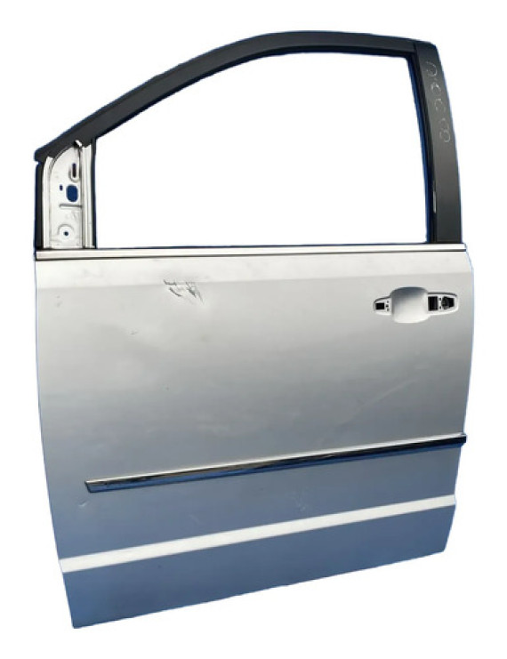 Porta Dianteira Esquerda Town & Country 2008 A 2016 Detalhe Dianteira Esquerdo Prateado