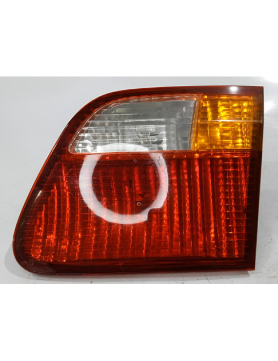 Lanterna Direita Tampa Traseira Honda Civic 1999 2000 Direito/passageiro Vermelho
